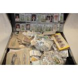 A large selection of various sets and part sets of cigarette cards, trade cards and others etc.