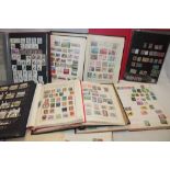 Nine albums/stock books containing a large selection of mixed World stamps including albums of New