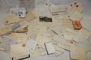 A 1923 handwritten travel diary, various letters,