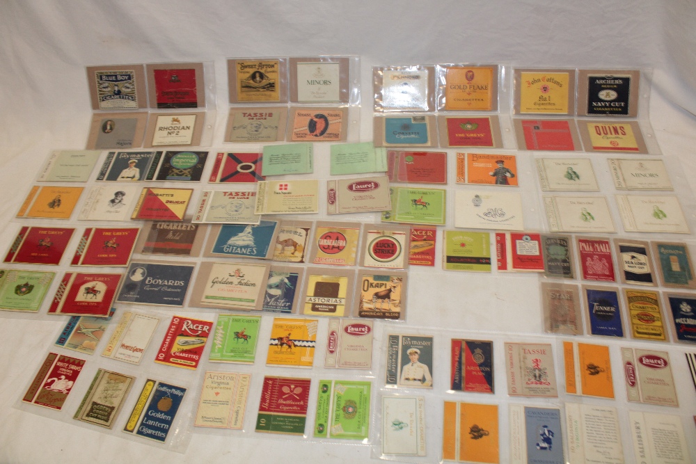 An album containing a selection of cigarette packet fronts, - Bild 4 aus 4