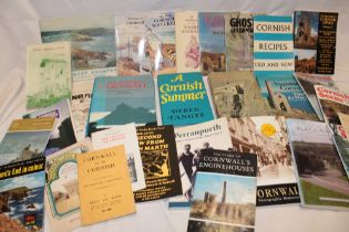 Various Cornish volumes and pamphlets including A History of Blackwater,