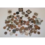 A selection of mixed GB and Foreign coins etc.