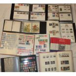 Eleven albums/stock books containing a large selection of GB stamps and covers