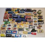 A large selection of mainly mint and boxed diecast vehicles including Lledo, Corgi, BT models etc.
