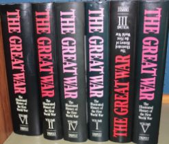 The Great War - the Illustrated History of the First World War, 6 large vols.