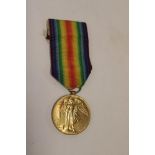 A First War Victory medal awarded to No. 52756 A. Cpl. A. B.