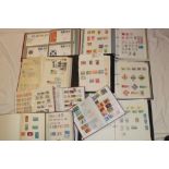 Twelve albums/stock books containing a large selection of World stamps including a collection of
