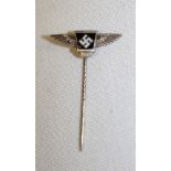 A Second War German SA Reserve enamelled pin badge