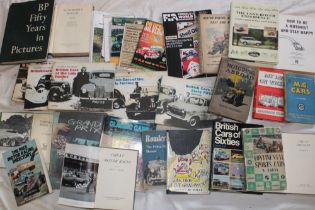 Various motoring and motor racing volumes including Hill (Graham) Life at the Limits, 1 vol.