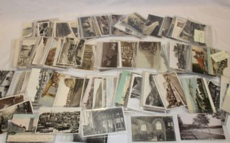 A selection of various black and white and coloured postcards - Cornwall, Devon and Dorset etc.