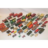 A selection of various diecast vehicles including Dinky, Corgi and others etc.