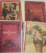 Six volumes of The Cottager Artisan Journal,