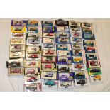 A selection of over 35 various mint and boxed diecast vehicles including Lledo, Days-Gone vehicles,