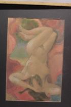 Ken Symonds - watercolour Study of a nude female, signed and dated '83,