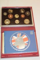 A 2004 United Kingdom proof coin set,