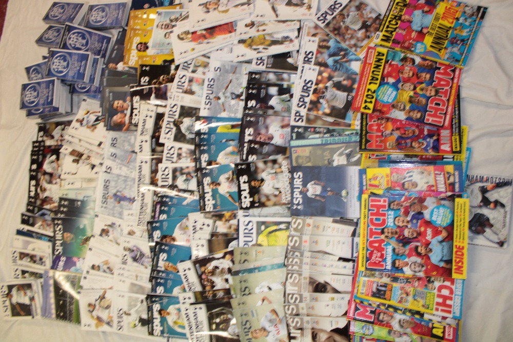 A large selection of various Tottenham Hotspur football programmes 2005 onwards together with - Image 2 of 2