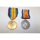 A First War pair of medals awarded to No. 2339 Sjt. W.