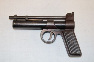 An early Webley Junior .177 air pistol by Webley and Scott Limited Birmingham No.