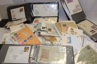 A box containing a large selection of various Portugal postal covers and postal history
