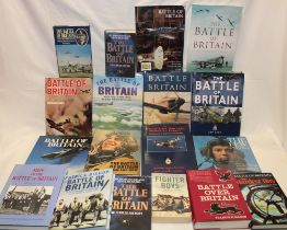 Various Battle of Britain related volumes including The Battle of Britain - Then and Now;