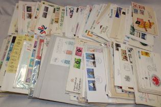 A selection of mixed World postal covers and first day covers