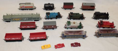 Hornby 00 gauge - five various tank engines including "Truro", "Tolgus Tin Co. Redruth" etc.