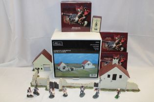 A Britain's Waterloo European farmhouse tactical set,