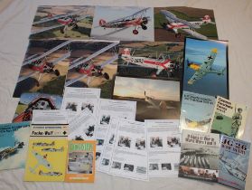 A selection of German aeronautical photographs,