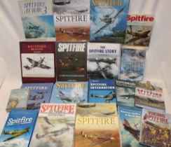 Various Spitfire related volumes including Spitfire - The Canadians; Spitfire Ace of Aces;