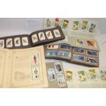 Various albums of cigarette cards including Players Aviary and Cage Birds and others etc.