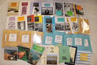 Numerous volumes of Cornish studies together with Cornish Today etc.