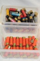 A selection of various 12 bore shotgun cartridges including Eley, Classica, Lylevale,