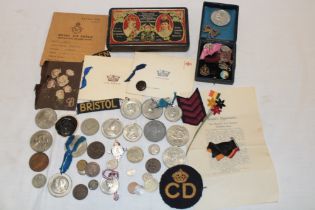 A selection of Bristol memorabilia including Bristol's Opportunity - Russian and Serbian Emblem Day,