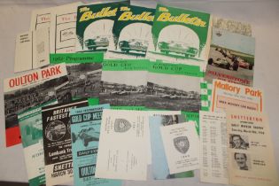 Various motor racing programmes and publications including 1963 Silverstone International Trophy