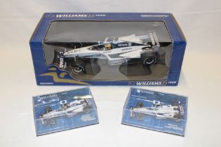 A Minichamps 1:18 scale Williams F1 Team racing car,