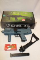 An Ekol Asi full and semi-automatic blank firing pistol,