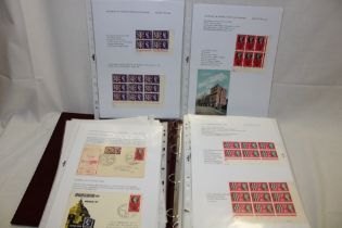 A folder album containing a collection of EIIR mainly unmounted mint stamps including