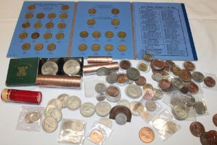 Various pre-decimal GB coinage, commemorative crowns,