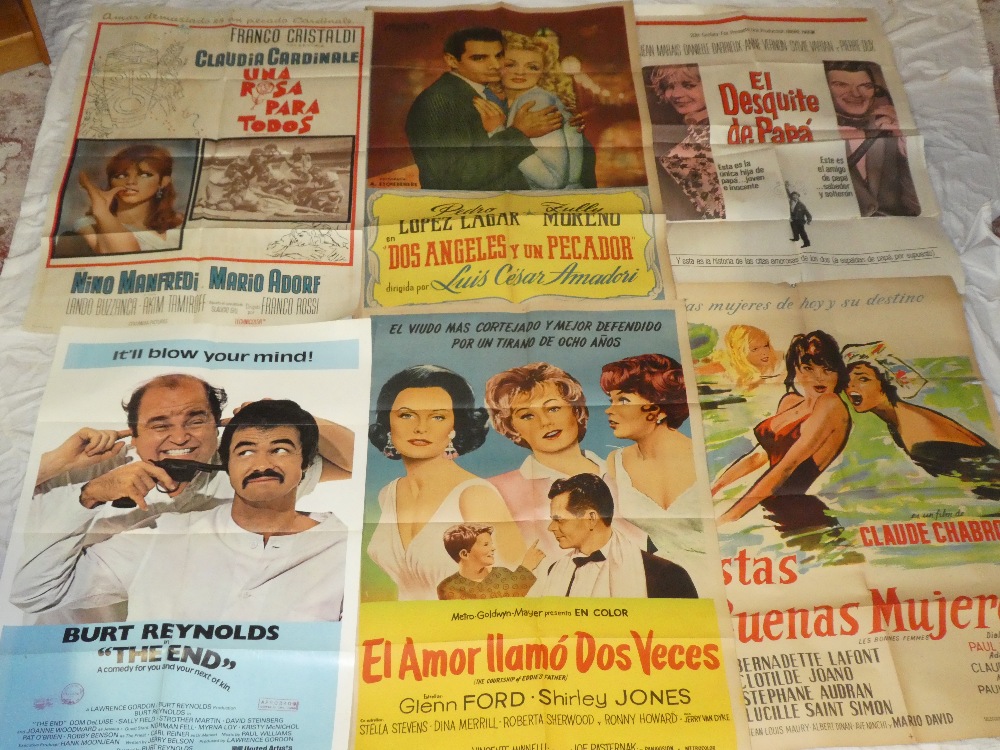 Ten US and Foreign one-sheet cinema posters - romance, - Image 2 of 2