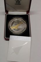 A 2003 silver proof Concorde Commemorative £10 coin,