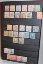 A stock book containing a selection of Europe stamps including some early examples