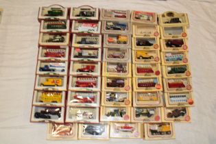 A collection of over 40 various Lledo Days-Gone mint and boxed vehicles,