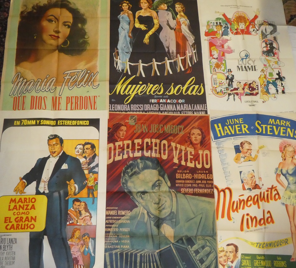 Eleven Foreign one-sheet cinema posters including The Great Caruso (Mario Lanza) 1951; - Image 2 of 2