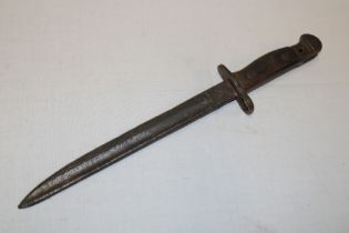 A First War Lee-Enfield bayonet with shortened blade (af)