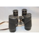 A pair of Second War Canadian military binoculars dated 1944