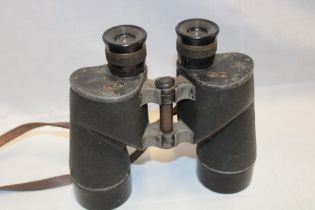 A pair of Second War Canadian military binoculars dated 1944