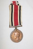 A George VI Special Constabulary Long Service medal awarded to Section Leader Eric L.