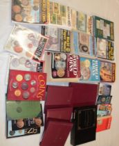 Various coin related books,
