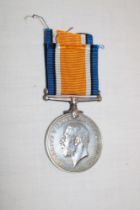 A British War medal awarded to No. 2635 Pte. J.