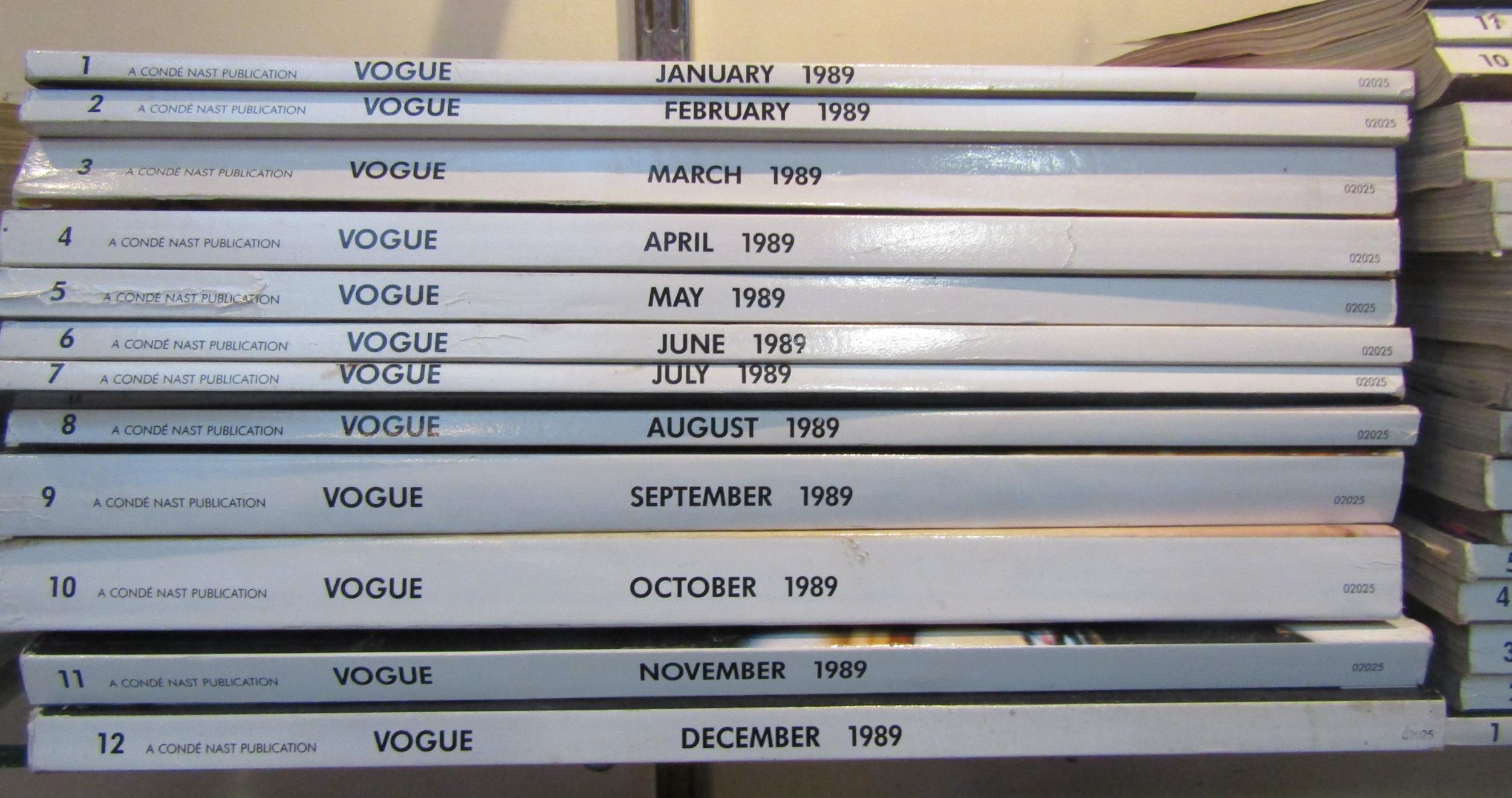 British Vogue magazine 1980 - January (1), February (2), March 1st (3), March 15th (4), April 1st ( - Image 19 of 40